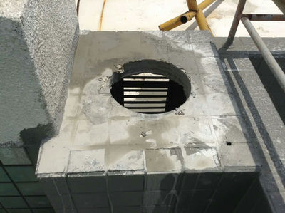 北屯區集合住宅屋突管道間鑽孔工程 - 三閤工程案例